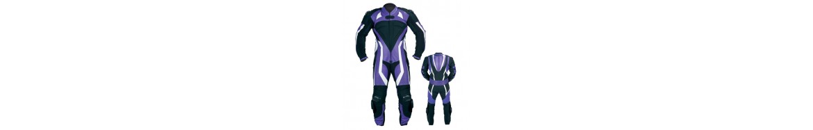 Women Leather Racing Suits